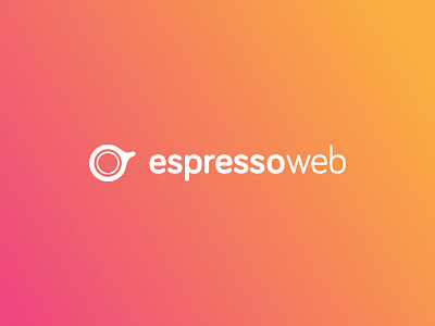 Espresso Web New Identity branding coffee espresso gradient identity logo logo design re brand web
