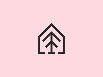 Timber Warehouse Logo brand identity branding house icon iconography logo logo design symbol symbolism timber visual identity