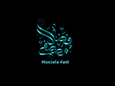 Mostafa Fadl typography calligraphy typo typographic