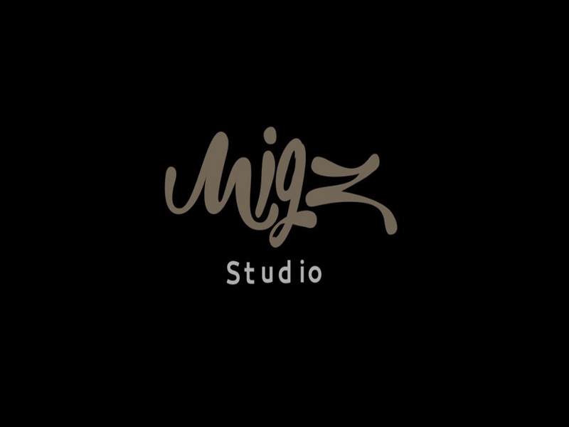 Migz Studio 2d animaiton animation animator brand calligraph calligraphy gif happy illustration logo media motion transformation typographi typography