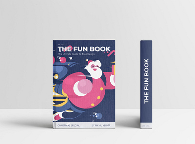 Book Cover Design book art book cover book cover art book cover design book cover mockup book design illustration art santa santa claus