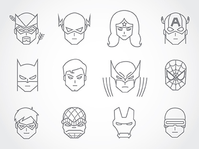 Superhero Pattern