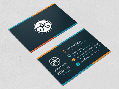 Freelancer business card brand business card designer graphic design identity