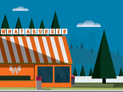 What a burger architecture brand branding burger identity illustration jay master design logo packaging rendering typography