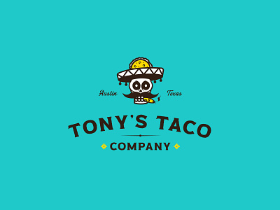 Tony's Taco badges brand branding identity illustration jay master design logo packaging packaging design print typography