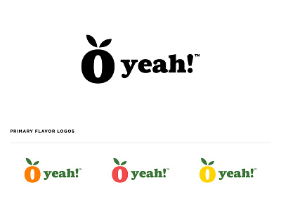 O Yeah! badges brand branding branding design fruit illustration jay master design logo package packaging print typography