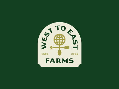 West to East Farms by Jay Master on Dribbble