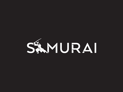 Samurai design graphic graphic design icon idea illustration japan logo process samurai typography
