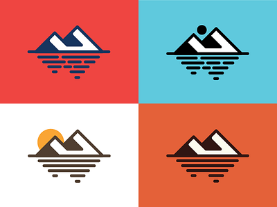 MoveWest colors alphabet badge branding design graphic graphic design icon identity illustration logo mountain typography