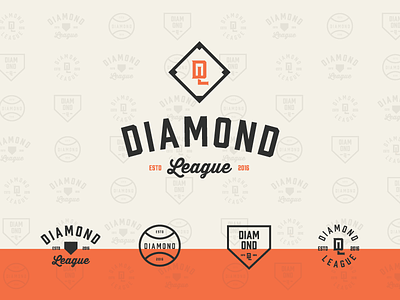 Diamond Rnd2 alphabet custom type design graphic graphic design icon identity illustration logo typography vector