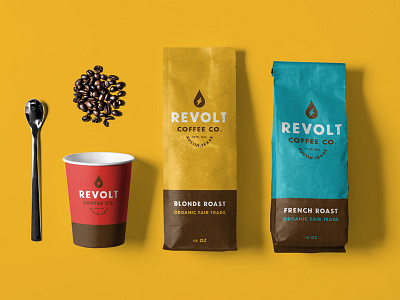 Revolt bags alphabet coffee custom type graphic graphic design icon identity logo packaging revolt typography