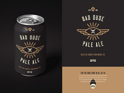 Bad Dude austin bad dude beer cans committee halifax north jay master design packaging