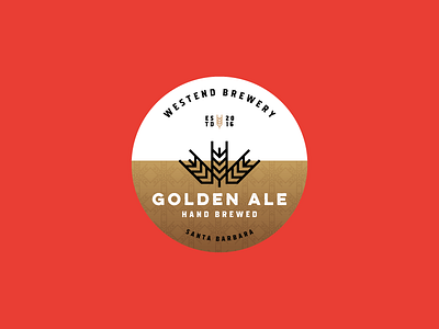 Westend Golden Ale austin beer bottle california cans committee craft beer jay master design packaging westend brewery