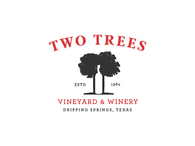 Two Trees Vineyard austin bottle committee jay master design packaging texas two trees vineyard vineyard wine winery