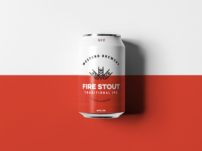 Westend Fire Stout austin beer bottle california cans committee craft beer jay master design package design packaging westend brewery