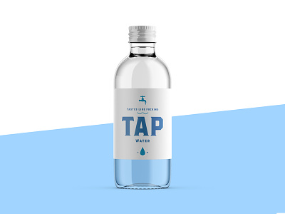 Honest Water blackformat environment glass bottle honest packaging tap water water