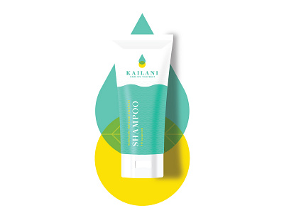 Kailani branding hawaii identity logo mockup package design packaging product design shampoo