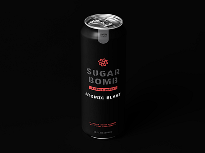 Honest Packaging: Sugar Bomb badges brand branding drink identity logo package package design packaging sugar