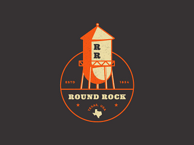 Round Rock apparel austin badges brand branding identity logo package package design packaging round rock texas