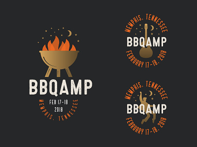 BBQAMP | Part 2 badges barbecue brand branding food identity logo memphis package package design packaging