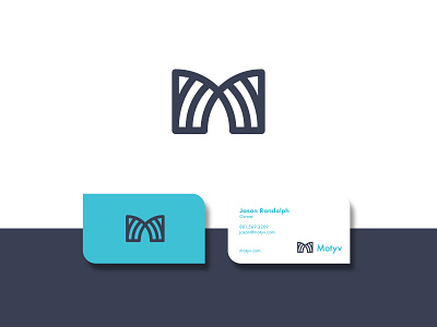 Motyv mark branding business doctor identity logo m monogram package packaging typography