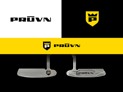 Pruvn Putters - Part 1 apparel badges brand branding design golf golf ball golf club identity jay master design logo package packaging putter typography