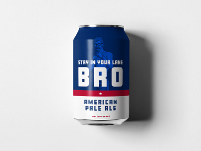 Stay in your lane bro apparel austin badges beer brand branding custom type graphic design identity illustration jay master design logo package package design packaging typography usa vector