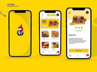 Food app ui