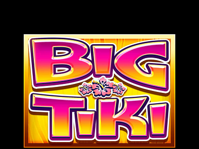BigTiki - Logo symbol Animation animation game design logo animation motion graphics online casino slots