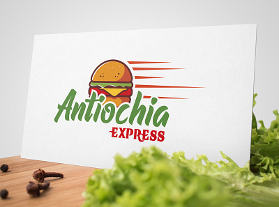 Fast Food Restaurent Logo brand identity design burger fastfood food graphic design illustration illustrator logo logo design mockup restaurant