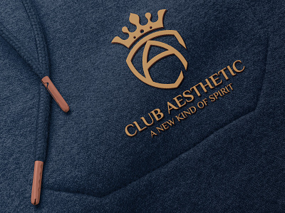 Club Aesthetic brand identity design branding fashion brand logo graphic design icon illustrator logo logo design mockup vector