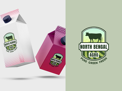 NORTH BENGAL AGRO brand identity design branding graphic design icon illustration illustrator logo logo design