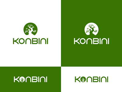 Konbini brand identity design branding design graphic design illustration illustrator logo logo design vector