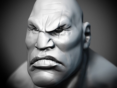 "Bad Guy" character sculpt 3d character design charcater zbrush