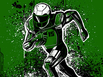 "Machine Marshall" Illustration illustration sports sports design