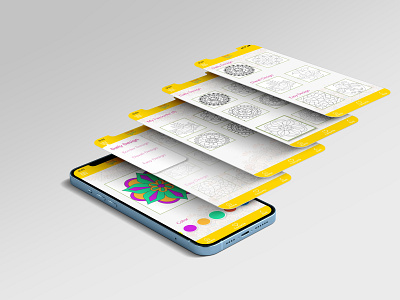 Rangoli app design ui ux