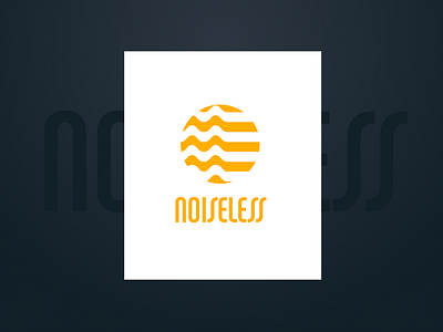 Noiseless Project logo noise noiseless sound sound wave