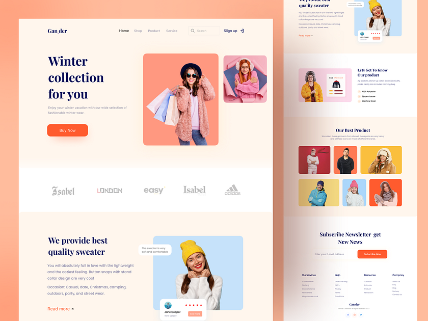 E-commerce Marketplace Website Design by Saiful Islam Rahad on Dribbble