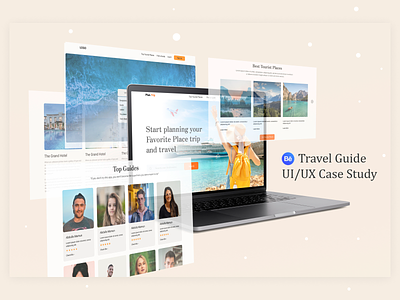 Travel Guide Service UI/UX Case Study agency case study casestudy landing page tour tour guide tourism travel agency travel app travel case study travel guide travelling ui design uidesign
