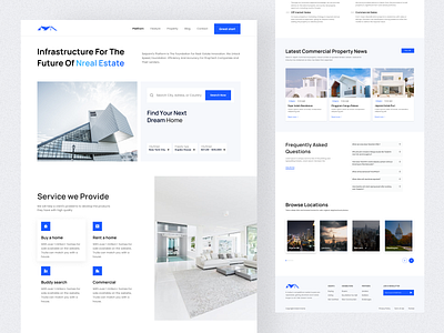 Real Estate Website Design