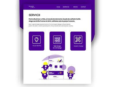 Services | "Frumos la Ochi" Concept branding design ui uidesign ux ux ui ux ui uxdesign uxui uxuidesigner web web design website website design webui webuiuxdesign