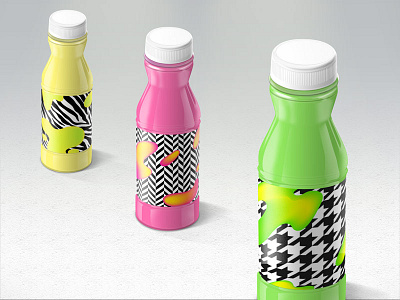 Sweet Soda for Fashion Ladies bottle branding bright identity kyiv pattern prjctr projector soda ukraine water