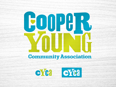 CYCA cooper young memphis 38104 type logo