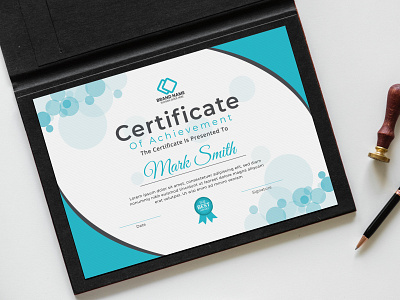 Certificate certificate graphic design