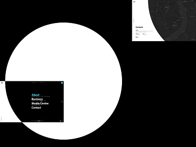 RDI. behance black group promo rdi ui ux web white