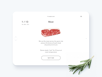 I, Steak (iPad Cooking 1)