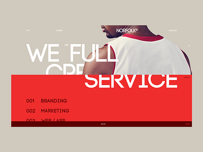 NORFOLK© design minimal ui ux web website