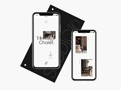 STUDIO16 flat interior main minimal mobile typography ui ux web