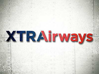 Xtra Airways Logo airline marketing branding design identity livery logo stationery
