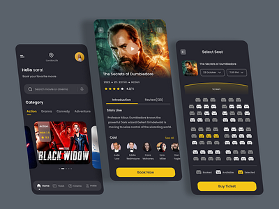 Booking Cinema Ticket App